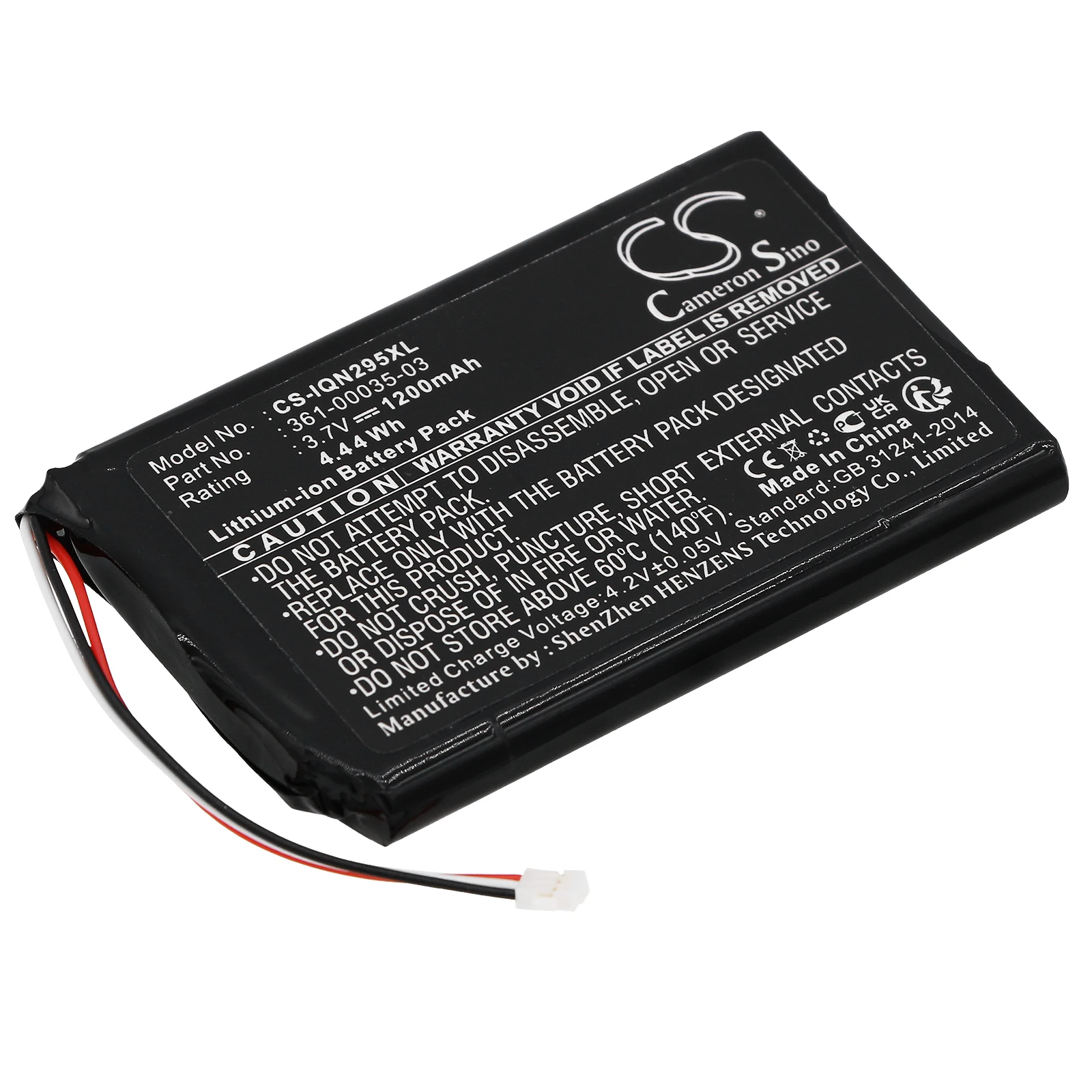 Li-ion GPS, Navigator Battery for Garmin, 3.7V, 1200mAh, Compatible Models: 010-01316-00, A3AVDG03, Nuvi 2405, Nuvi 2405LT
Li-ion GPS, Navigator Battery for Garmin, 3.7V, 1200mAh, Compatible Models: 010-01316-00, A3AVDG03, Nuvi 2405, Nuvi 2405LT