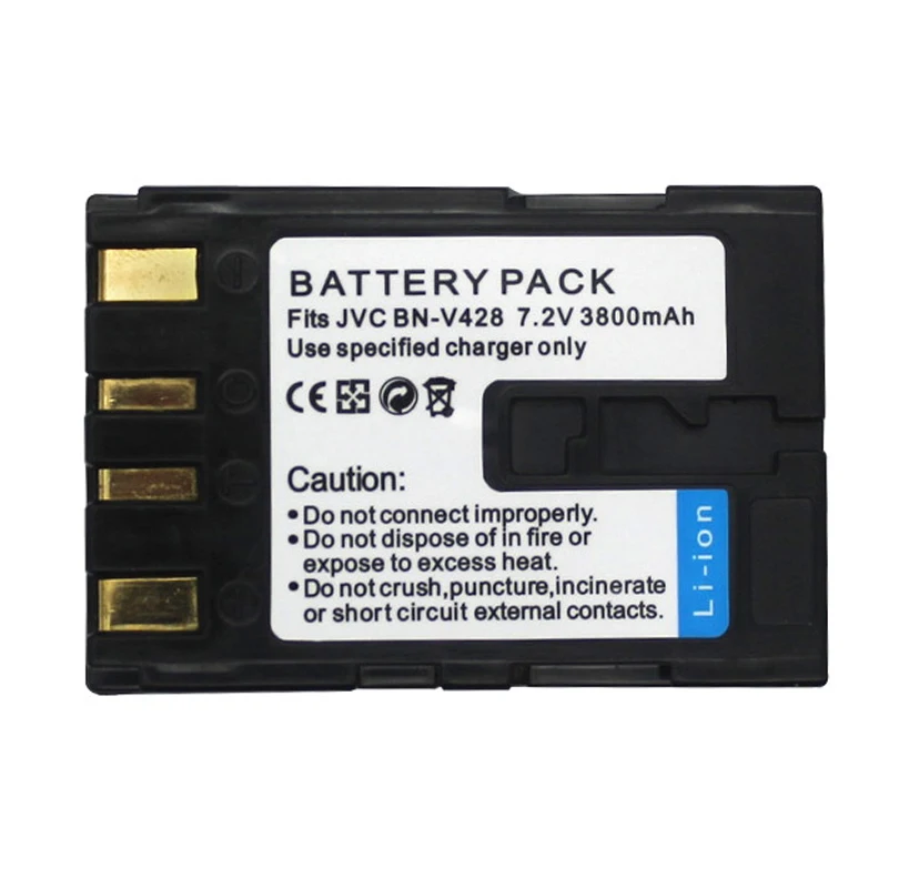 BN-V428 BN V428 V428U 3800mah Camera Battery Pack for JVC BN-V438U BN-428U BN-V416U BN-V408U CU-VH1US GR-33 GR-4000US Batteries
BN-V428 BN V428 V428U 3800mah Camera Battery Pack for JVC BN-V438U BN-428U BN-V416U BN-V408U CU-VH1US GR-33 GR-4000US Batteries