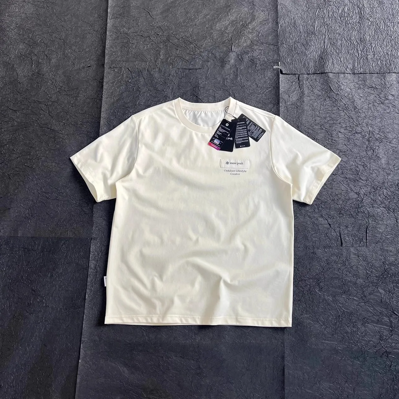 Print Tag Snow Peack Embroidery Patch Lable T-shirt Men Women High Quality Quick Dry Short Sleeve Loose T Shirt Tops Japanese
Print Tag Snow Peack Embroidery Patch Lable T-shirt Men Women High Quality Quick Dry Short Sleeve Loose T Shirt Tops Japanese
