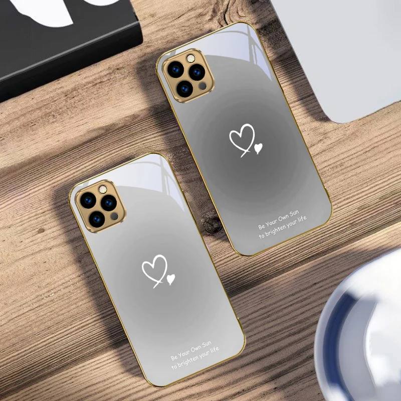 Gradient heart shape For IPhone 16 16Pro Max 15 P ro 14 13 Plus 12 Mini 11Pro Max XS Max XR Golden tempered glass phone case
Gradient heart shape For IPhone 16 16Pro Max 15 P ro 14 13 Plus 12 Mini 11Pro Max XS Max XR Golden tempered glass phone case