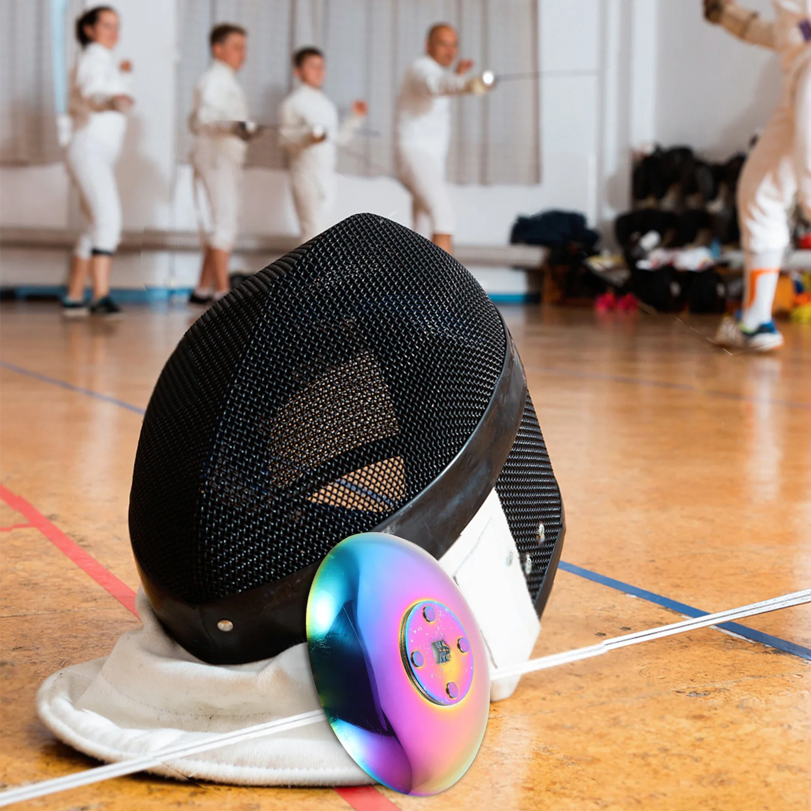 Stainless Steel Foil Hand Guard for Fencing Practice and Competition Wear Resistant Ergonomic Design Fencing Training Hands
Stainless Steel Foil Hand Guard for Fencing Practice and Competition Wear Resistant Ergonomic Design Fencing Training Hands