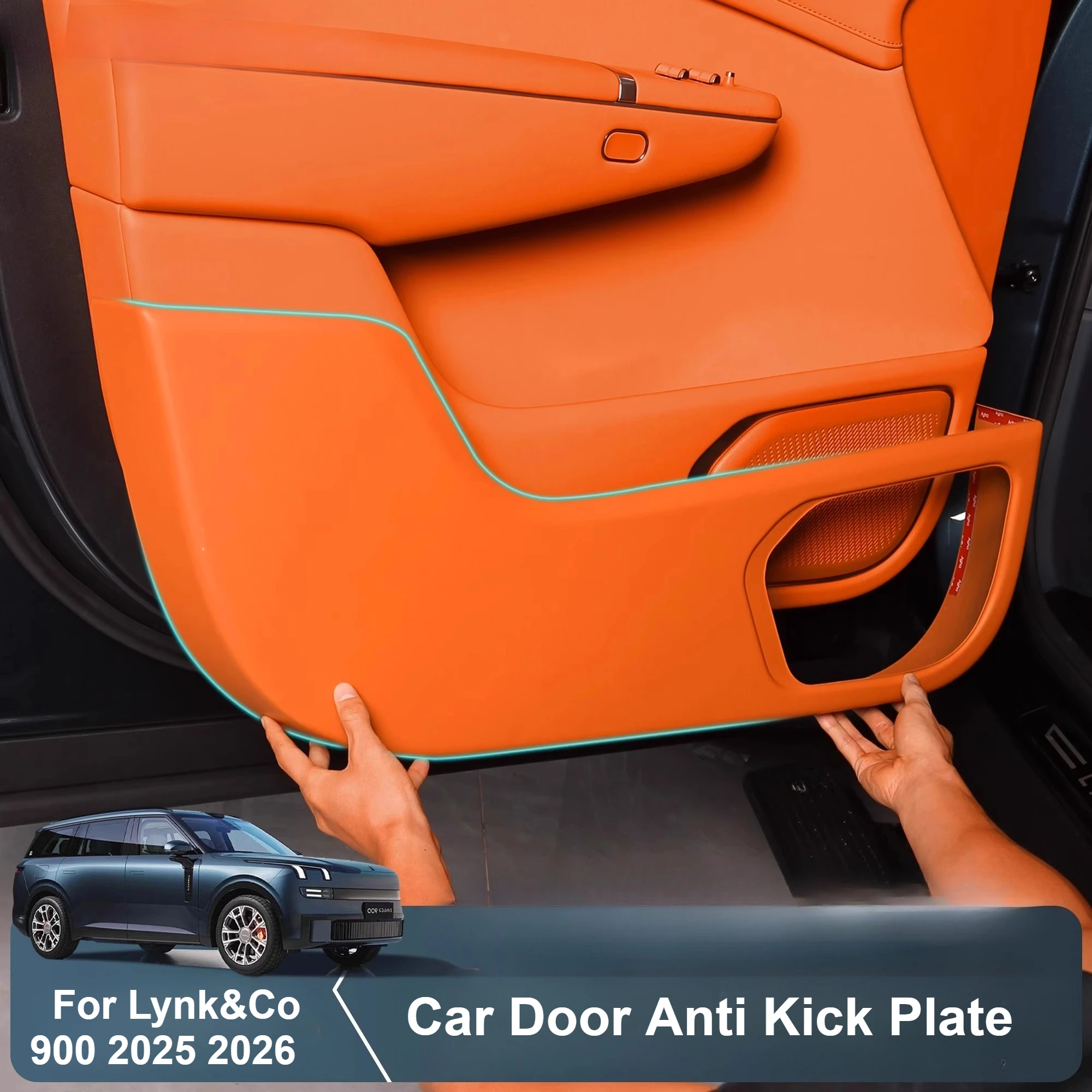 Для Lynk & Co 900 2025 2026, противоударная пластина на дверь автомобиля, кожаная пленка из АБС-пластика, защита от грязи, защита края двери, внутренняя наклейка, аксессуары
Для Lynk & Co 900 2025 2026, противоударная пластина на дверь автомобиля, кожаная пленка из АБС-пластика, защита от грязи, защита края двери, внутренняя наклейка, аксессуары