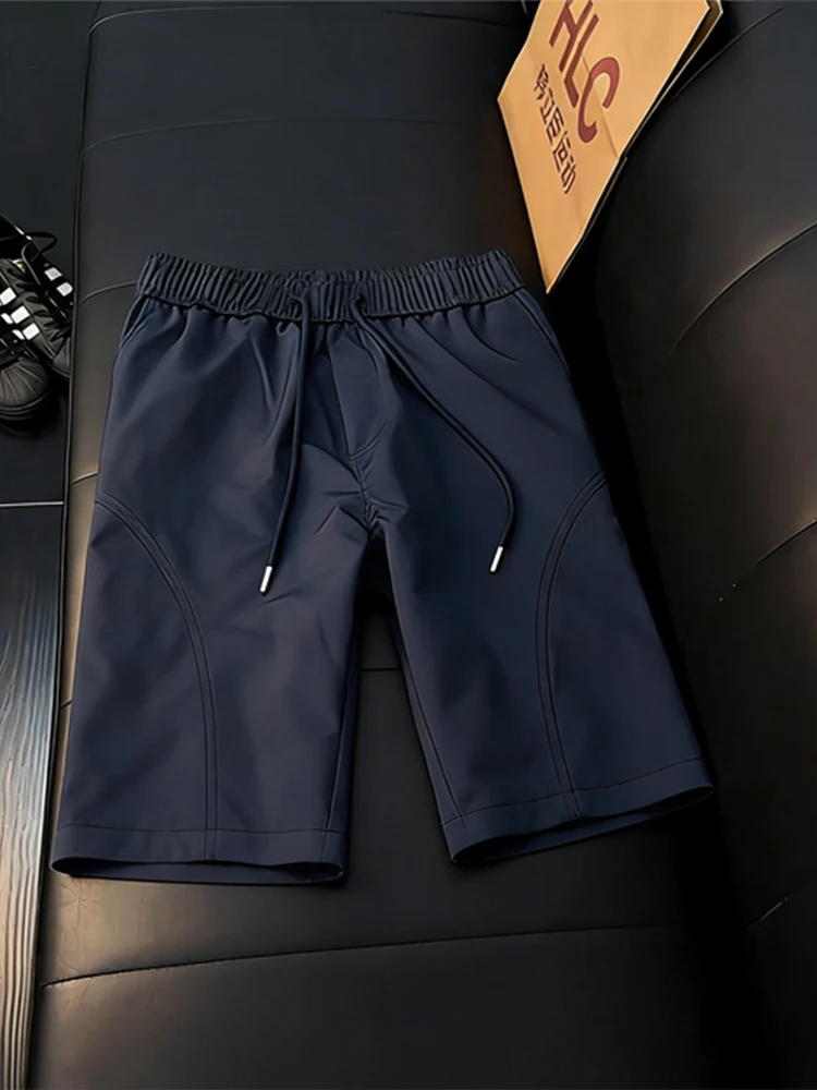 Quick Dry Ice Silk Men's Shorts Summer Lightweight Loose Straight Leg Blue Color Soft Outdoor Casual Fashion Shorts
Quick Dry Ice Silk Men's Shorts Summer Lightweight Loose Straight Leg Blue Color Soft Outdoor Casual Fashion Shorts