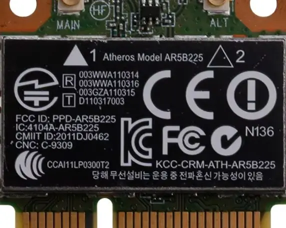 AR5B225 WIFI Half MINI PCI-E Card Wireless Bluetooth 4.0 Exceed 6230 6235 300M wifi+4.0BT
AR5B225 WIFI Half MINI PCI-E Card Wireless Bluetooth 4.0 Exceed 6230 6235 300M wifi+4.0BT