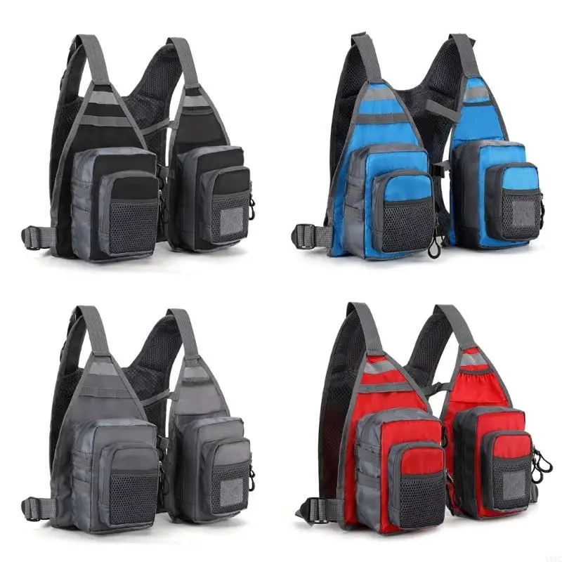 652F Multi Pokcet Waistcoat with Breathable Mesh Trout Fly Fishing Vest Outdoors Stream Fishing Accessory
652F Multi Pokcet Waistcoat with Breathable Mesh Trout Fly Fishing Vest Outdoors Stream Fishing Accessory