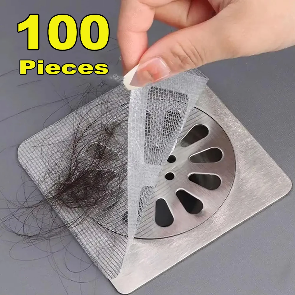 Disposable Shower Drain Hair Catcher Bathroom Kitchen Floor Sink Strainer Mesh Stickers Shower Drain Cover Hair Stopper Filter
Disposable Shower Drain Hair Catcher Bathroom Kitchen Floor Sink Strainer Mesh Stickers Shower Drain Cover Hair Stopper Filter