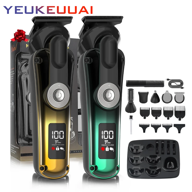Unicorn 6-in-1 Multi functional Hair Cleaning Set Men's Hair Clipper Shaver Shaver Metal Nose Hair Trimmer Convenient Hair Trimm
Unicorn 6-in-1 Multi functional Hair Cleaning Set Men's Hair Clipper Shaver Shaver Metal Nose Hair Trimmer Convenient Hair Trimm