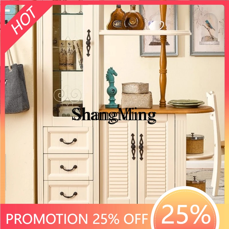 FG good-looking new partition cabinet double-sided solid wood high-grade cream style living room foyer entrance cabinet
FG good-looking new partition cabinet double-sided solid wood high-grade cream style living room foyer entrance cabinet