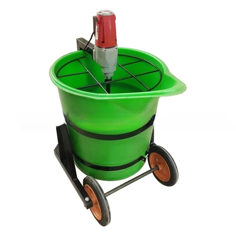 Plastic mixing bucket household small cement mixer
Plastic mixing bucket household small cement mixer