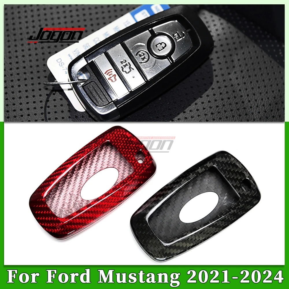 5-Buttons Car Key Fob Case For Mustang EcoBoost GT 2021 2022 2023 2024 Carbon Fiber Exterior Remote Smart Key Case Holder Fob
5-Buttons Car Key Fob Case For Mustang EcoBoost GT 2021 2022 2023 2024 Carbon Fiber Exterior Remote Smart Key Case Holder Fob