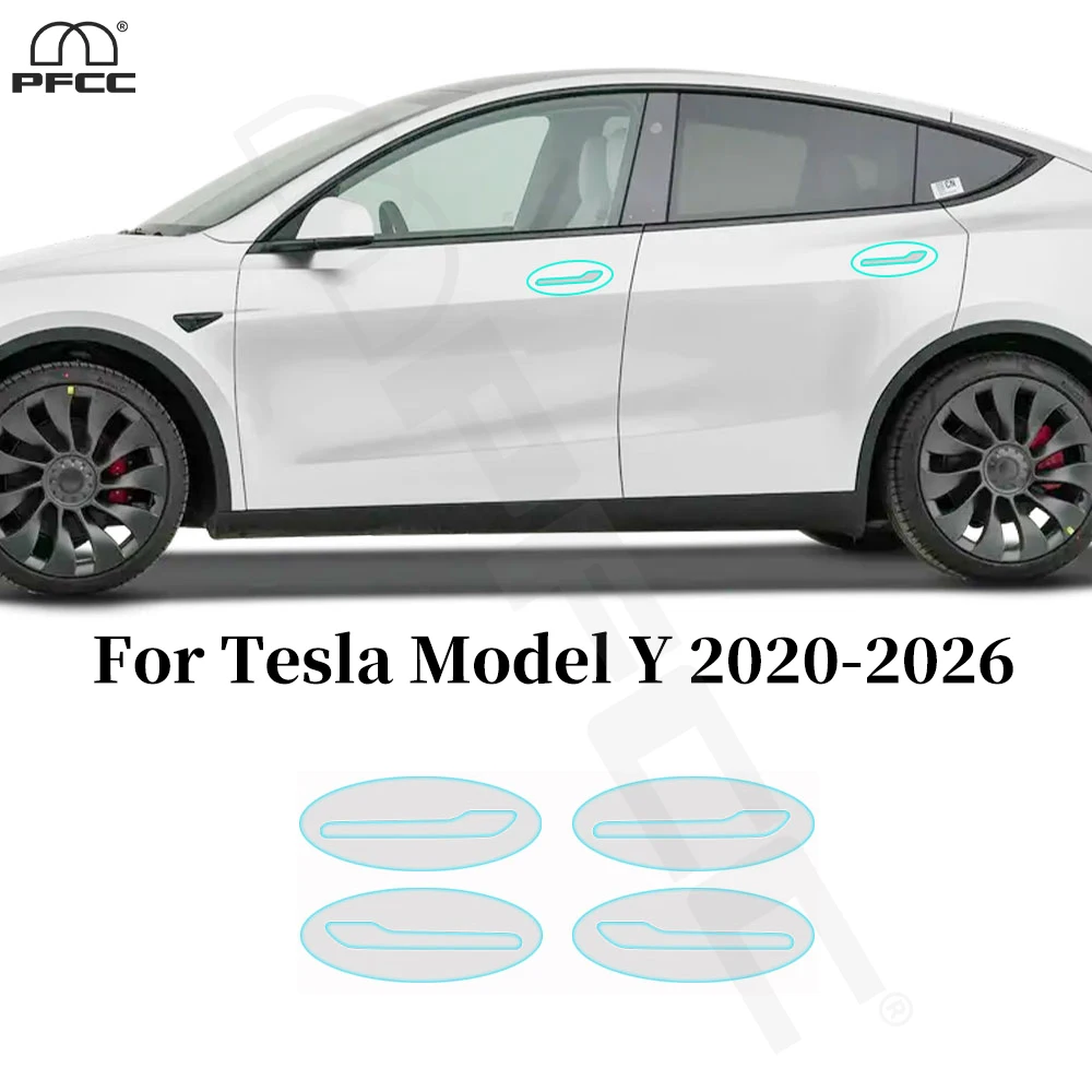 For Tesla Model Y 2020-2026 Door Handle Film TPU Paint Protective Film Anti-scratch Car Clothing Precut PPF Invisible Resistant
For Tesla Model Y 2020-2026 Door Handle Film TPU Paint Protective Film Anti-scratch Car Clothing Precut PPF Invisible Resistant