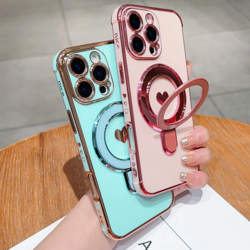 Plating TPU With a Case For iPhone16 15 14 13 12 16 Pro Max Plus iPhone11 Covers With Stand Holder Female Girl Women
Plating TPU With a Case For iPhone16 15 14 13 12 16 Pro Max Plus iPhone11 Covers With Stand Holder Female Girl Women
