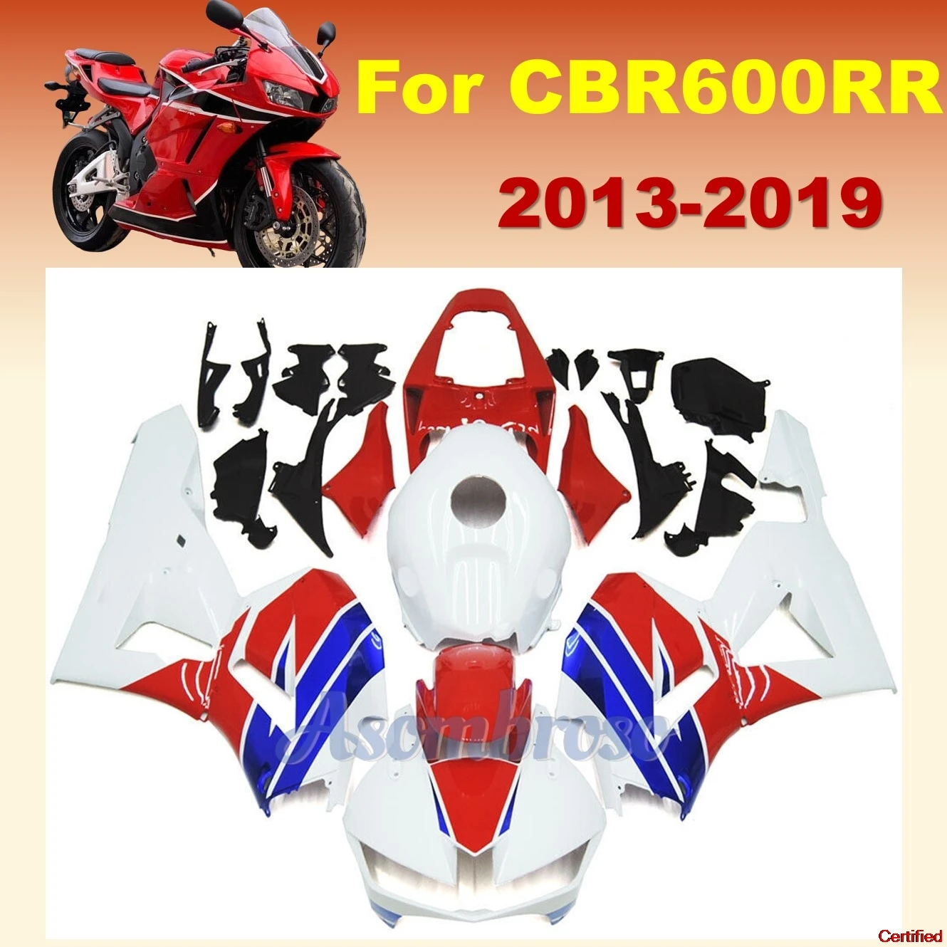 Fairing kit Fit For CBR600RR 2013 2014 2015 2016 2017 2018 2019 CBR 600RR CBR600 RR F5 Motorcycle Plastics Bodys XF.9
Fairing kit Fit For CBR600RR 2013 2014 2015 2016 2017 2018 2019 CBR 600RR CBR600 RR F5 Motorcycle Plastics Bodys XF.9