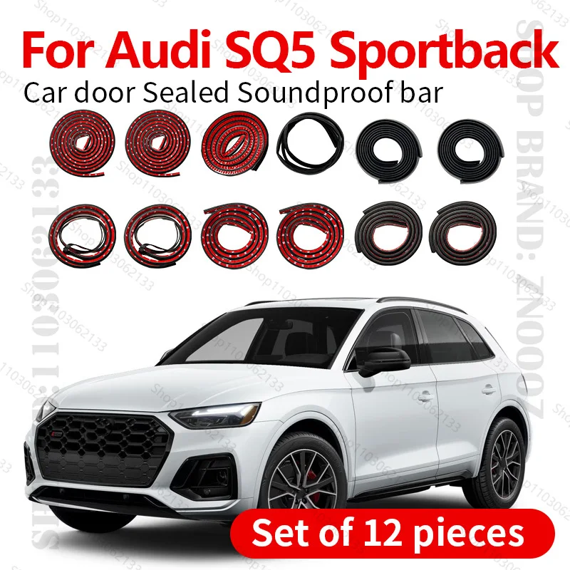 For Audi SQ5 Sportback FY Car Door Seal Strip Rubber Double Layer Sealing Protector Soundproof Dustproof Seal Strip 12PCS Set
For Audi SQ5 Sportback FY Car Door Seal Strip Rubber Double Layer Sealing Protector Soundproof Dustproof Seal Strip 12PCS Set