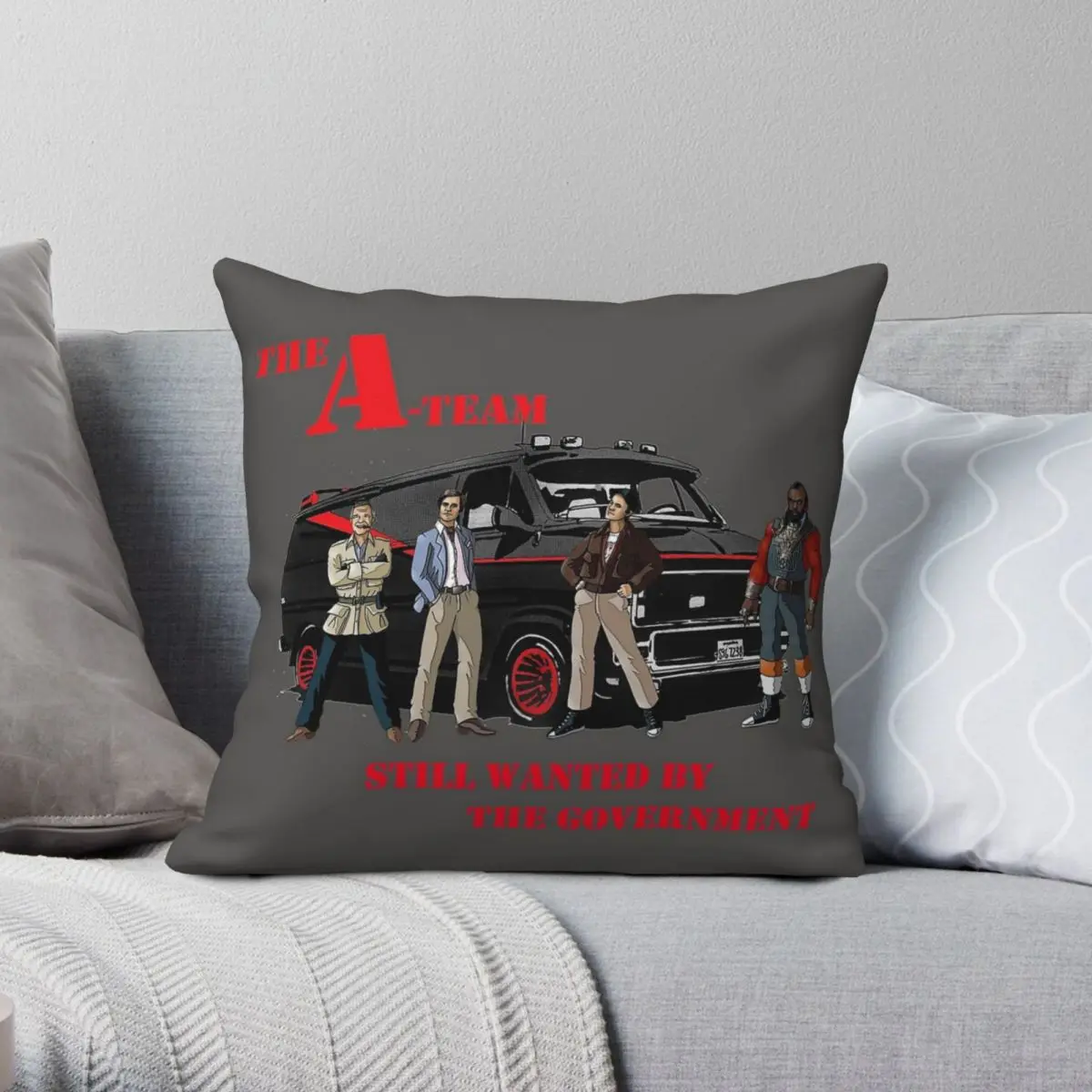 The A-Team TV Square Pillowcase Polyester Linen Velvet Creative Zip Decor Pillow Case Room Cushion Case 45x45
The A-Team TV Square Pillowcase Polyester Linen Velvet Creative Zip Decor Pillow Case Room Cushion Case 45x45