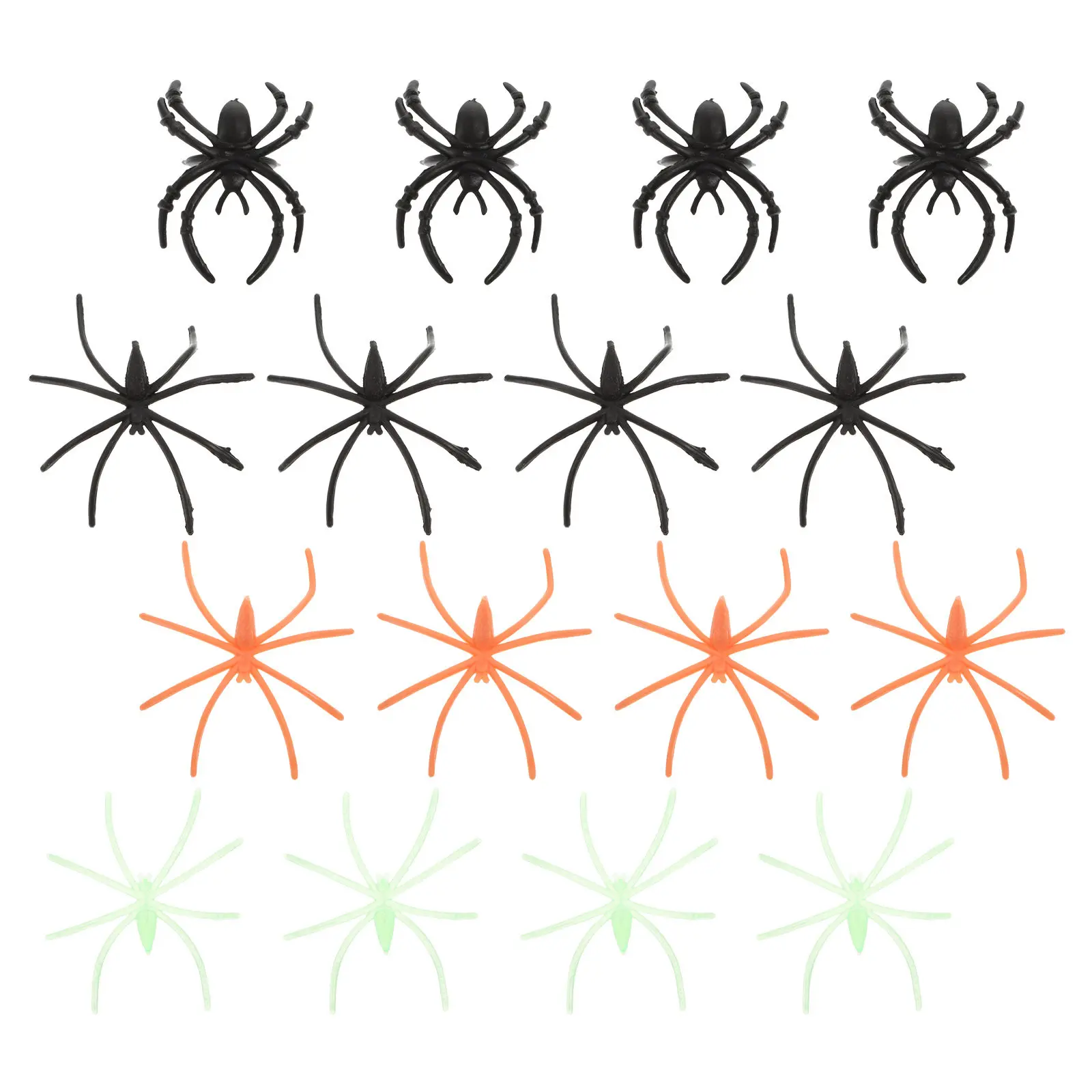 100Pcs Halloween Spider Ring Set Glow-in-The-Dark Plastic Decorative Rings for Party Supply Layout Prop Costume Performance Gift
100Pcs Halloween Spider Ring Set Glow-in-The-Dark Plastic Decorative Rings for Party Supply Layout Prop Costume Performance Gift