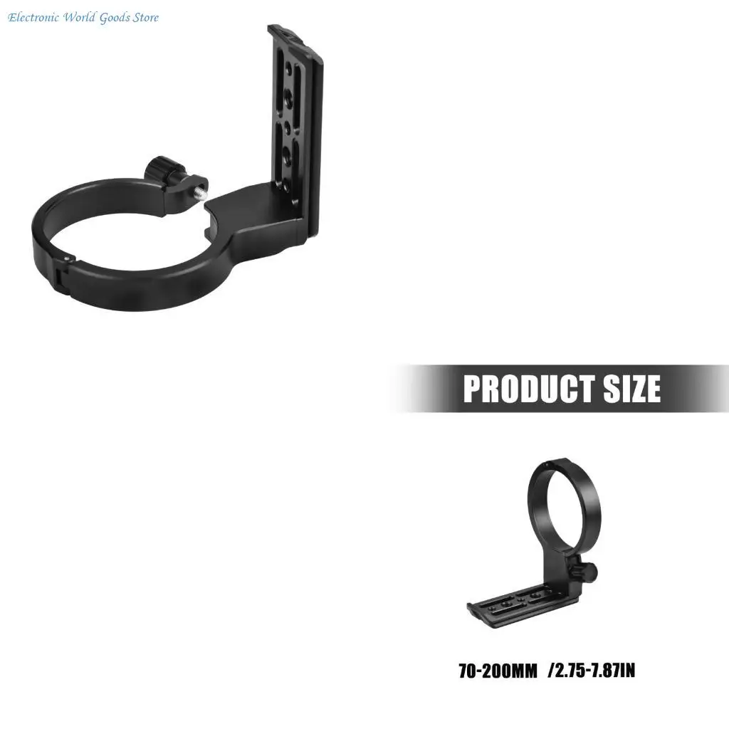 A3PD Strong Aluminum Alloy Frame Collar For Huge Lens Ensures Stability During Long Pricks And Close Up Photography
A3PD Strong Aluminum Alloy Frame Collar For Huge Lens Ensures Stability During Long Pricks And Close Up Photography
