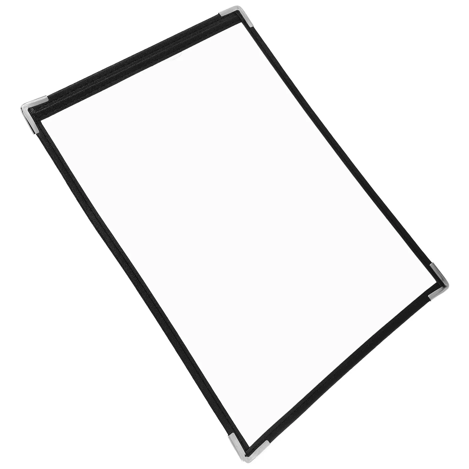 Clear PVC Menu Cover 2-Side Detachable Large Capacity Menu Folder Easy to Clean Replace for Restaurants Cafes Bars Organize
Clear PVC Menu Cover 2-Side Detachable Large Capacity Menu Folder Easy to Clean Replace for Restaurants Cafes Bars Organize