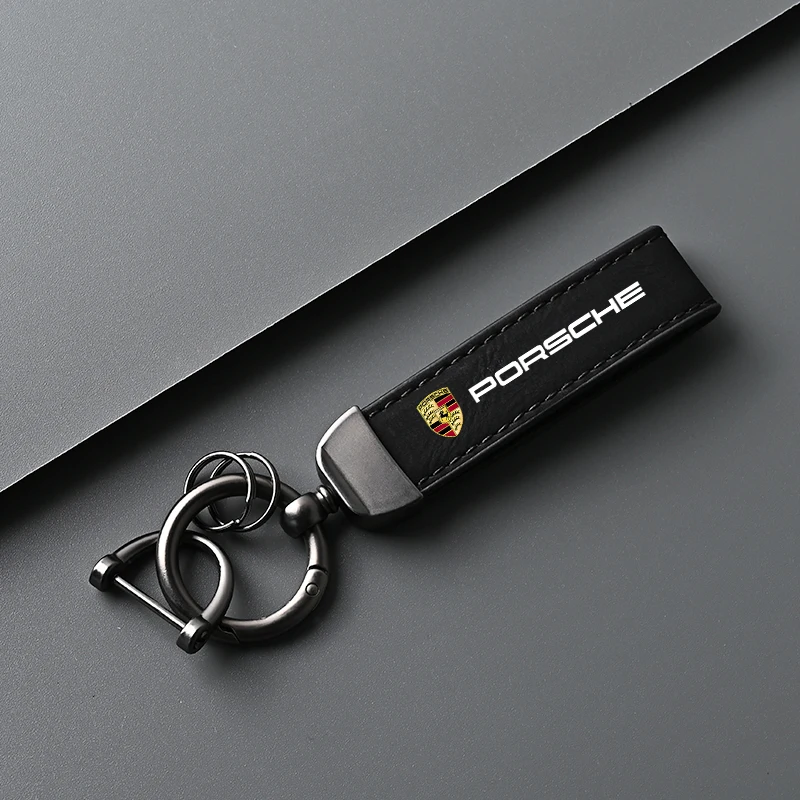Zinc Alloy Leather Car Keychain Key Ring Anti-Loss For Porsche Cayenne Panamera Macan Boxster 911 Carrera-GT 928 944 Accessories
Zinc Alloy Leather Car Keychain Key Ring Anti-Loss For Porsche Cayenne Panamera Macan Boxster 911 Carrera-GT 928 944 Accessories