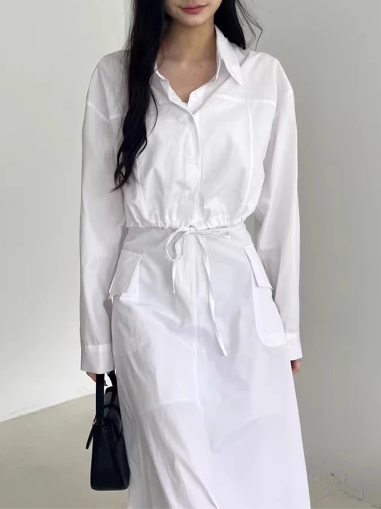 SuperAen 2024 Korean Chic Spring Drawstring Long Sleeve Shirt High Waist Big Pocket Skirt Two-piece Set
SuperAen 2024 Korean Chic Spring Drawstring Long Sleeve Shirt High Waist Big Pocket Skirt Two-piece Set