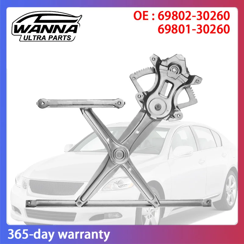 OE Quality 6980230260 6980130260 Front Left Right Window Regulator for Lexus GS300 2005-2011 IS300 2006-2013 69802-30260
OE Quality 6980230260 6980130260 Front Left Right Window Regulator for Lexus GS300 2005-2011 IS300 2006-2013 69802-30260