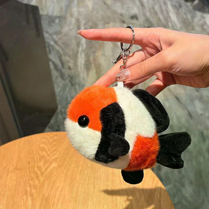 Keychain/Backpack Gift Lucky Koi Fish for Best Friend: Cute Plush Ornament Kids Room Decoration
Keychain/Backpack Gift Lucky Koi Fish for Best Friend: Cute Plush Ornament Kids Room Decoration