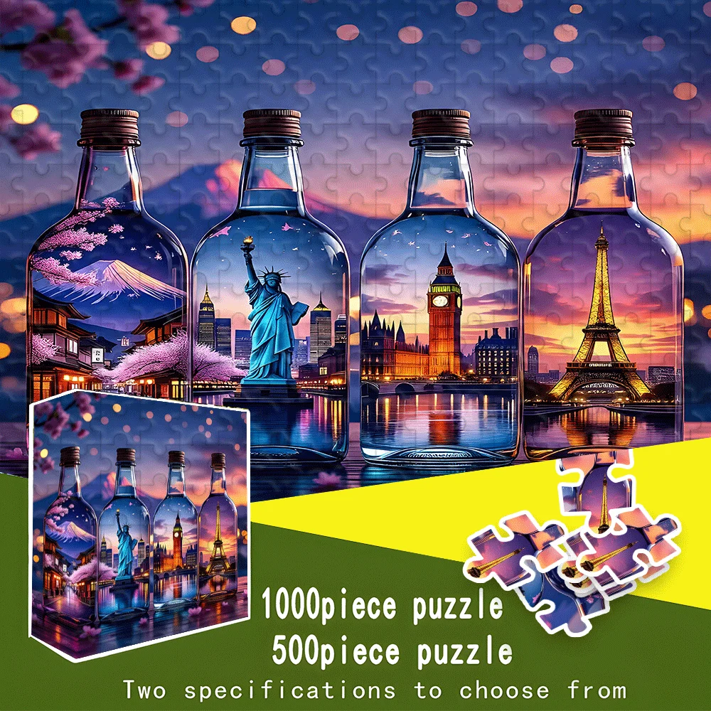 1000 pcs Jigsaw Puzzles Creative Famous Kids Toys Gift Educational Intellectual Decompressing Fun Family Game
1000 pcs Jigsaw Puzzles Creative Famous Kids Toys Gift Educational Intellectual Decompressing Fun Family Game