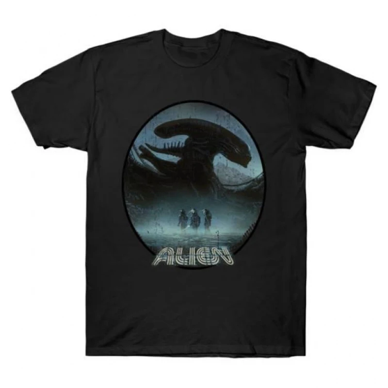 The Xenomorph Vintage 412 Horror movie Weyland Sci-Fic Alien Gift T-Shirt 100% cotton Short Sleeve Graphic clothes All size tops
The Xenomorph Vintage 412 Horror movie Weyland Sci-Fic Alien Gift T-Shirt 100% cotton Short Sleeve Graphic clothes All size tops