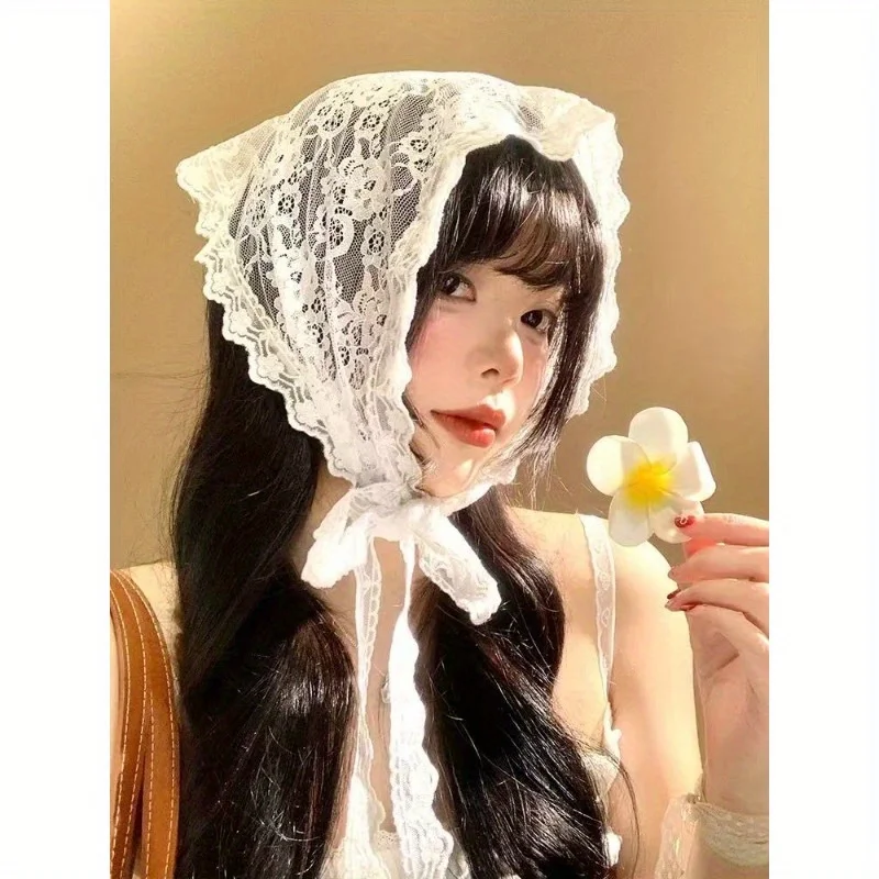 Lace Mesh Triangle Scarf, 2-in-1 Multi-use Accessory, Retro Bohemian Style for All Seasons. Ideal for Beach, Party, Wedding & Holiday Gifts | Winter Clearance
Lace Mesh Triangle Scarf, 2-in-1 Multi-use Accessory, Retro Bohemian Style for All Seasons. Ideal for Beach, Party, Wedding & Holiday Gifts | Winter Clearance