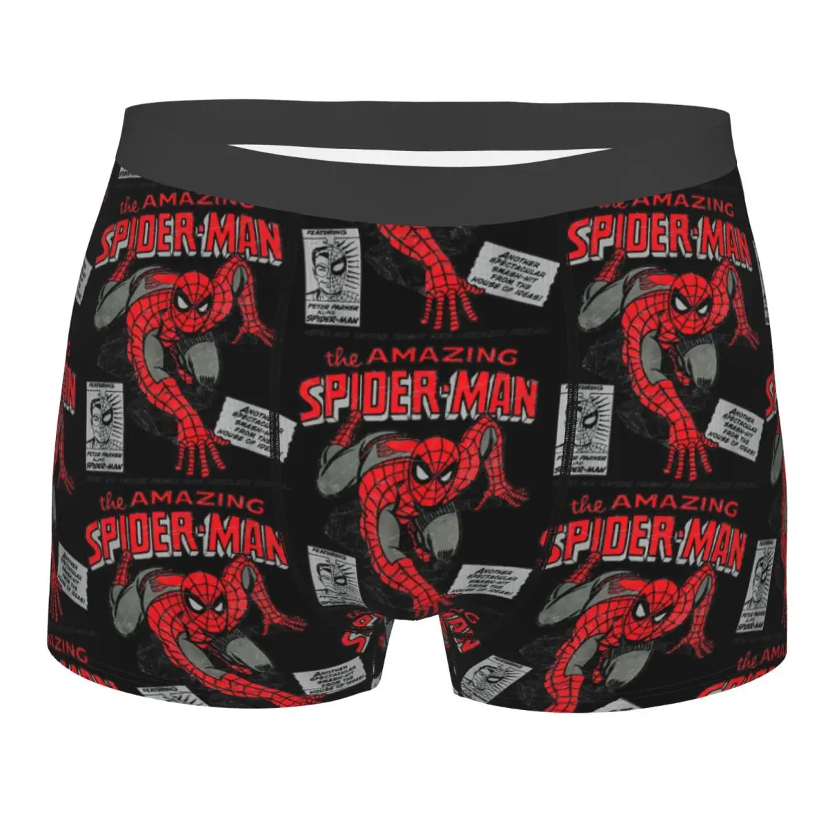 Funny Boxer Spider-man Spiderman Movie Retro Comic Shorts Panties Men's Underwear Breathable Underpants for Homme
Funny Boxer Spider-man Spiderman Movie Retro Comic Shorts Panties Men's Underwear Breathable Underpants for Homme