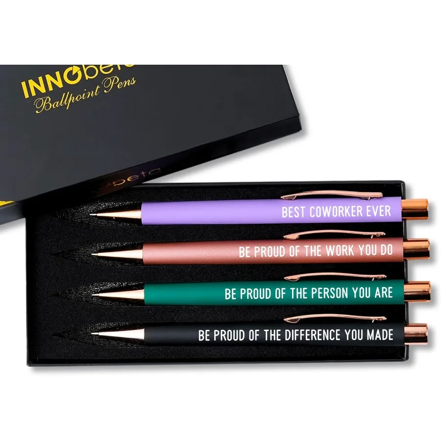 Прощайные подарки для коровы БОЛЬШЕННЫЕ шариковые ручки Набор из 4-х коллеков, оставшиеся подарок для женщин, крутые забавные новые подарки для работы для начинающих
Прощайные подарки для коровы БОЛЬШЕННЫЕ шариковые ручки Набор из 4-х коллеков, оставшиеся подарок для женщин, крутые забавные новые подарки для работы для начинающих