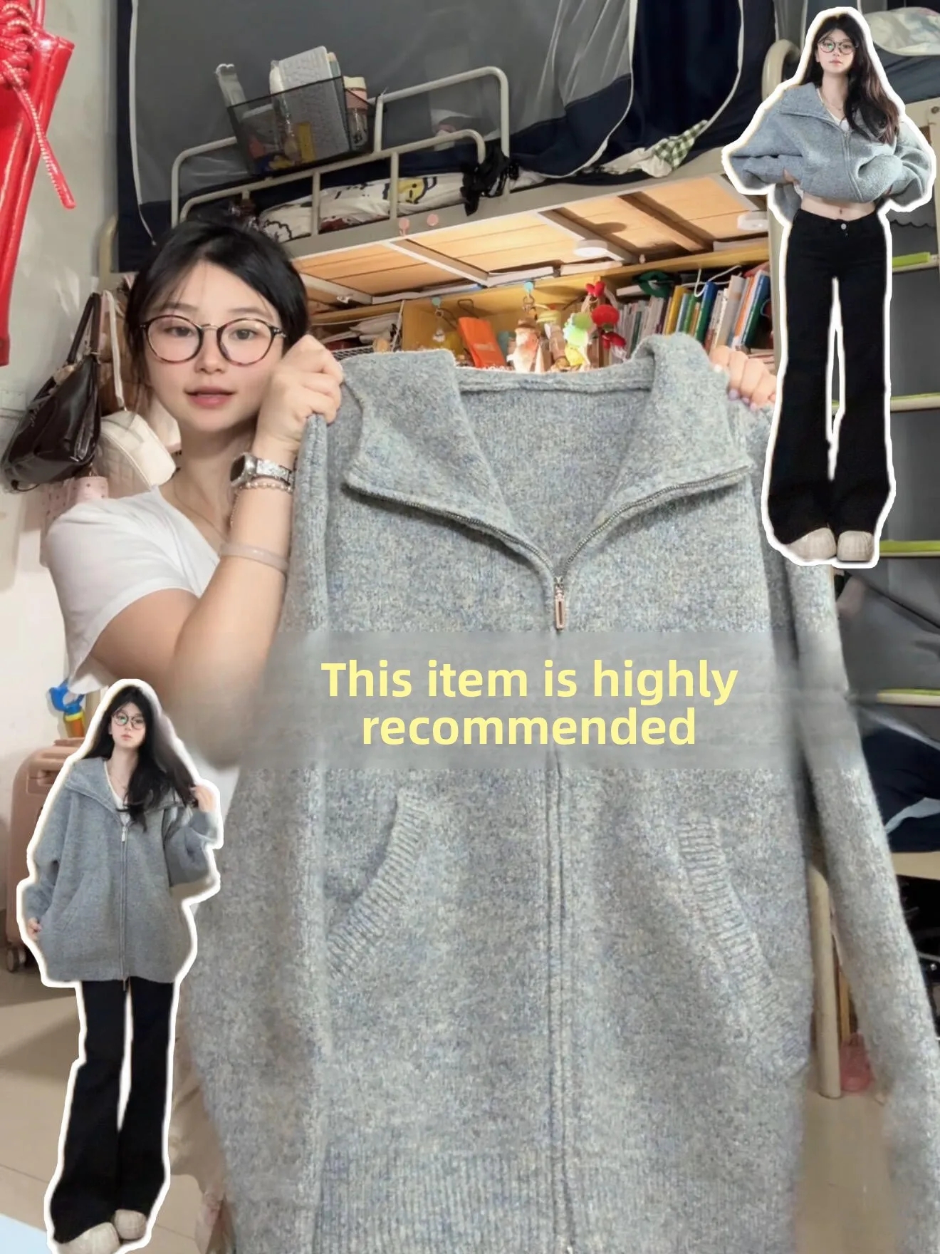 Gray Hooded Zipper Open Cardigan Knitwear Women's Autumn Winter Lazy Style New 2026 Korean Series Loose Fit Soft Long Sleeve
Gray Hooded Zipper Open Cardigan Knitwear Women's Autumn Winter Lazy Style New 2026 Korean Series Loose Fit Soft Long Sleeve