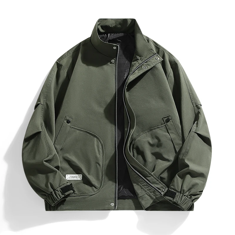 LUKER CMSS 2023 Men Cargo Jacket New Fashion Bomber Jackets Casual Streetwear Male Coats Spring Autumn Windbreaker Streetwear
LUKER CMSS 2023 Men Cargo Jacket New Fashion Bomber Jackets Casual Streetwear Male Coats Spring Autumn Windbreaker Streetwear