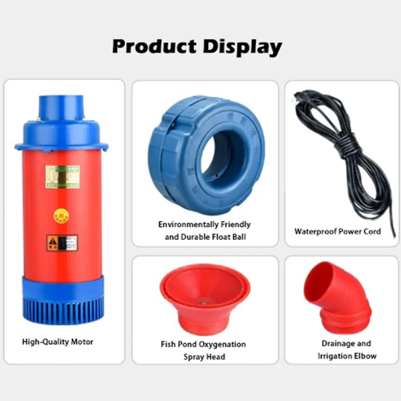 Fully Automatic Fish Pond Aerator Large High-power Aerator 220v Fish Pond Aerator Fish Oxygen Pump Aquaculture Oxygen Pump
Fully Automatic Fish Pond Aerator Large High-power Aerator 220v Fish Pond Aerator Fish Oxygen Pump Aquaculture Oxygen Pump