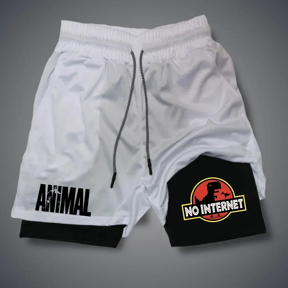 Cartoon Duck Print Men's Shorts Summer Double Layer Letter Print Shorts Quick Drying Pants Fitness Tracksuit Beach Short Pants
Cartoon Duck Print Men's Shorts Summer Double Layer Letter Print Shorts Quick Drying Pants Fitness Tracksuit Beach Short Pants
