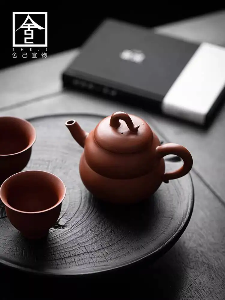 Purple Clay Fulu Teapot, Handmade Kung Fu Tea Set, Antique-Style Household Teapot With Ball-Hole Filter, Single Pot, Jade
Purple Clay Fulu Teapot, Handmade Kung Fu Tea Set, Antique-Style Household Teapot With Ball-Hole Filter, Single Pot, Jade