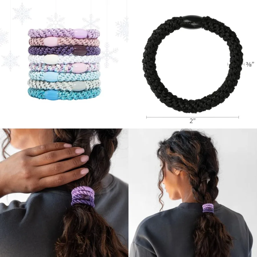 Purple and Blue Hair Ties for Thick Hair, Grab Go Ponytail Holders, 8 Pack,,Thick -Crease Bands with Strong Hold, Damage-Free D
Purple and Blue Hair Ties for Thick Hair, Grab Go Ponytail Holders, 8 Pack,,Thick -Crease Bands with Strong Hold, Damage-Free D