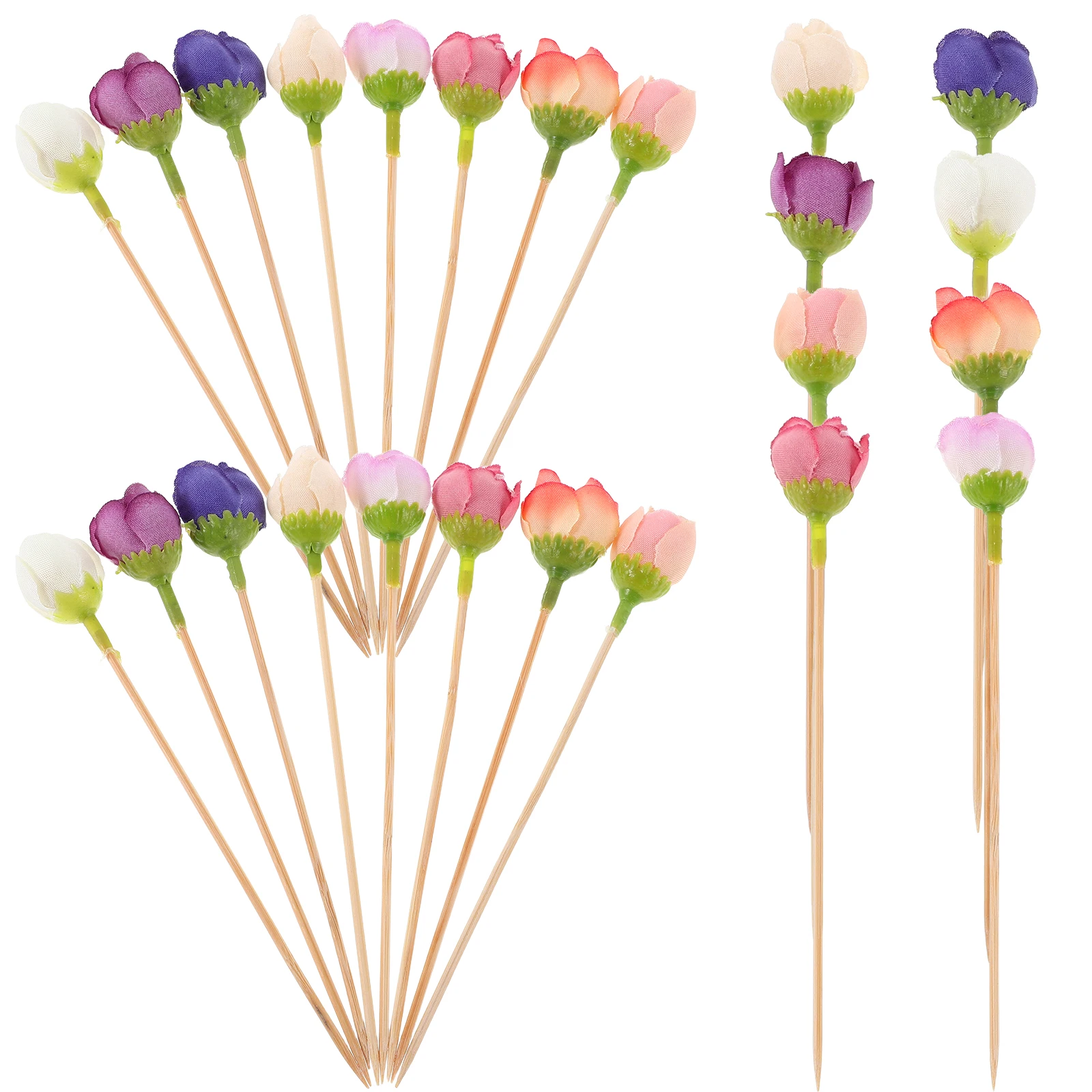 30pcs Plate Picks Cupcake Toppers Realistic Rose Cocktail Skewers Cake Toppers Disposable Wooden Picks Party Supplies
30pcs Plate Picks Cupcake Toppers Realistic Rose Cocktail Skewers Cake Toppers Disposable Wooden Picks Party Supplies