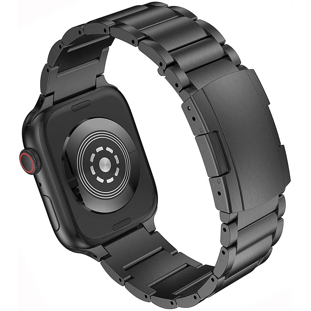 Metal Strap for Apple Watch Titanium Band 49mm 45mm 41mm 44mm 40mm 42mmStainless Steel Quick Release Bracelet for iWatch 87654SE
Metal Strap for Apple Watch Titanium Band 49mm 45mm 41mm 44mm 40mm 42mmStainless Steel Quick Release Bracelet for iWatch 87654SE