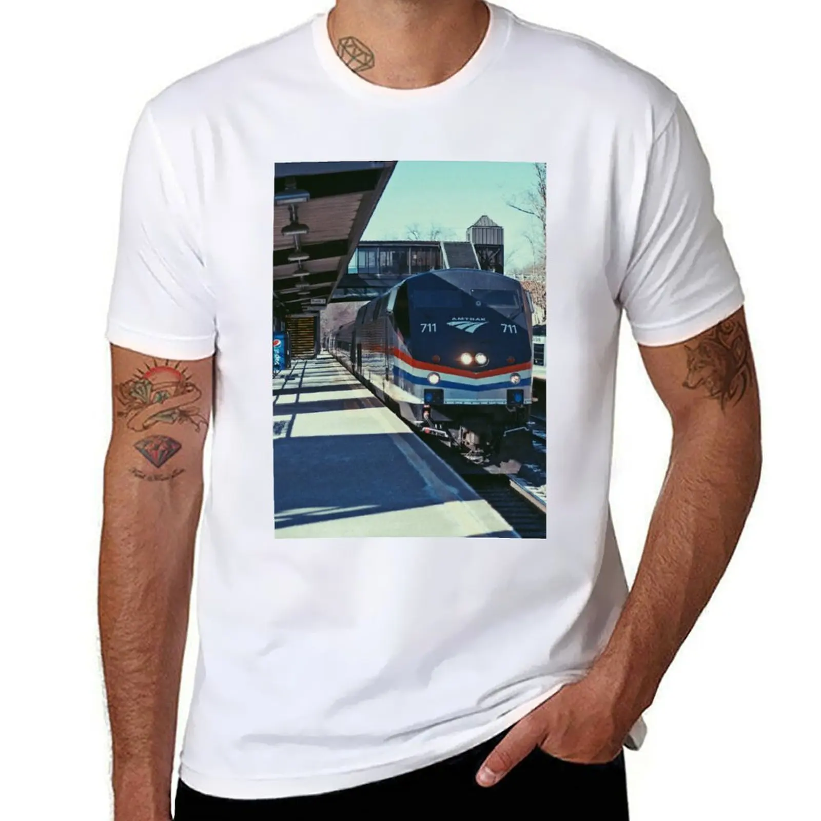 Upstate NY Train Tracks T-Shirt t shirts with prints essential t shirt T-shirt
Upstate NY Train Tracks T-Shirt t shirts with prints essential t shirt T-shirt