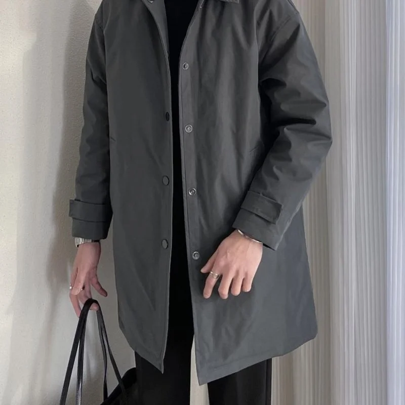 Trench Coats Redtic Men Assassin Gothic Arrival Mens Simple Adult Double-Breasted Coatwoolen Ultra-Long Fitting Contrast South
Trench Coats Redtic Men Assassin Gothic Arrival Mens Simple Adult Double-Breasted Coatwoolen Ultra-Long Fitting Contrast South