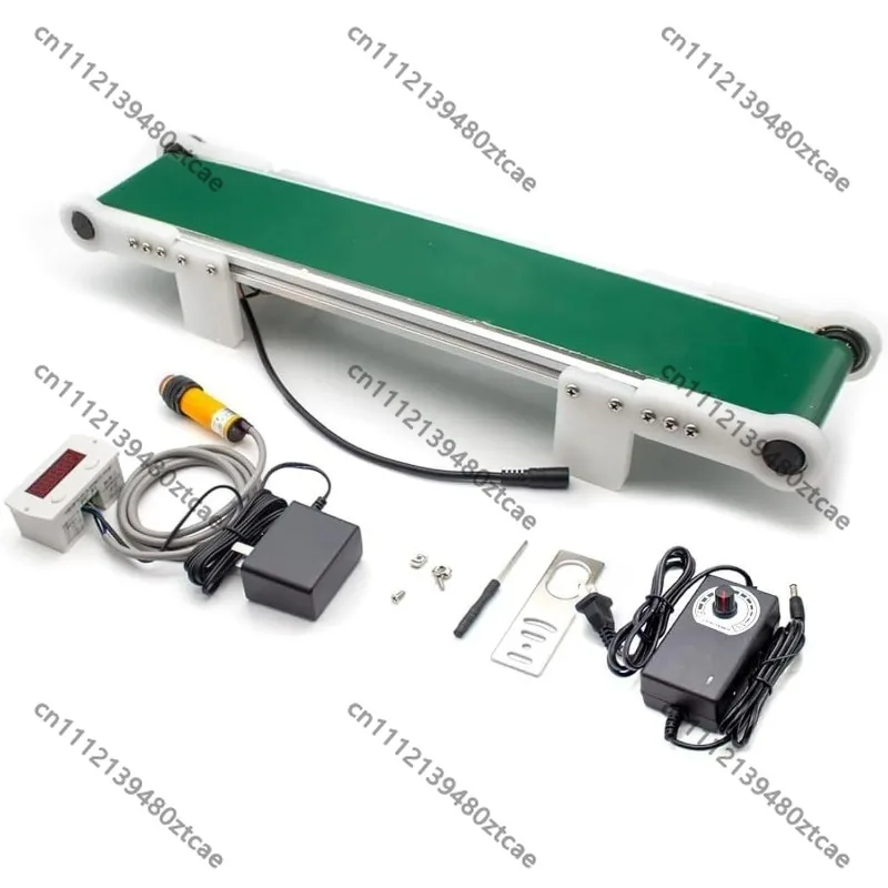 10×50cm Small Desktop Conveyor Belt Automatic Counter DIY Production Line Friction Physics Experiment Teaching Device
10×50cm Small Desktop Conveyor Belt Automatic Counter DIY Production Line Friction Physics Experiment Teaching Device