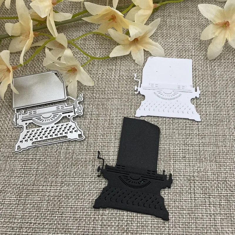 Typewriter Metal Cutting Dies Stencils For DIY Scrapbooking Decorative Embossing Handcraft Die Cutting Template Mold
Typewriter Metal Cutting Dies Stencils For DIY Scrapbooking Decorative Embossing Handcraft Die Cutting Template Mold