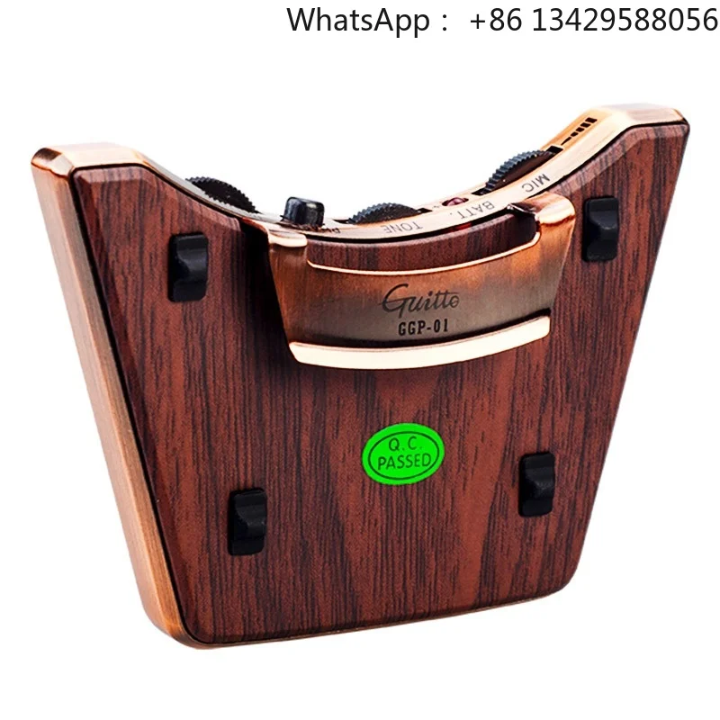 Guitar Pickup for Folk Acoustic and Classical Guitars Universal No-Drill Active Pickup
Guitar Pickup for Folk Acoustic and Classical Guitars Universal No-Drill Active Pickup