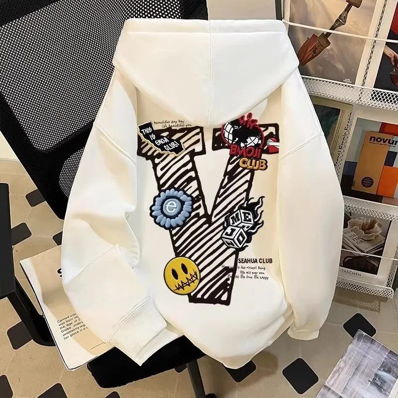 Extra Large 300 Pou Street Sle Hoodie ex Spring Autumn Winter Jaet Top Men's Big V Bae Printed Cotton Sweatirt
Extra Large 300 Pou Street Sle Hoodie ex Spring Autumn Winter Jaet Top Men's Big V Bae Printed Cotton Sweatirt