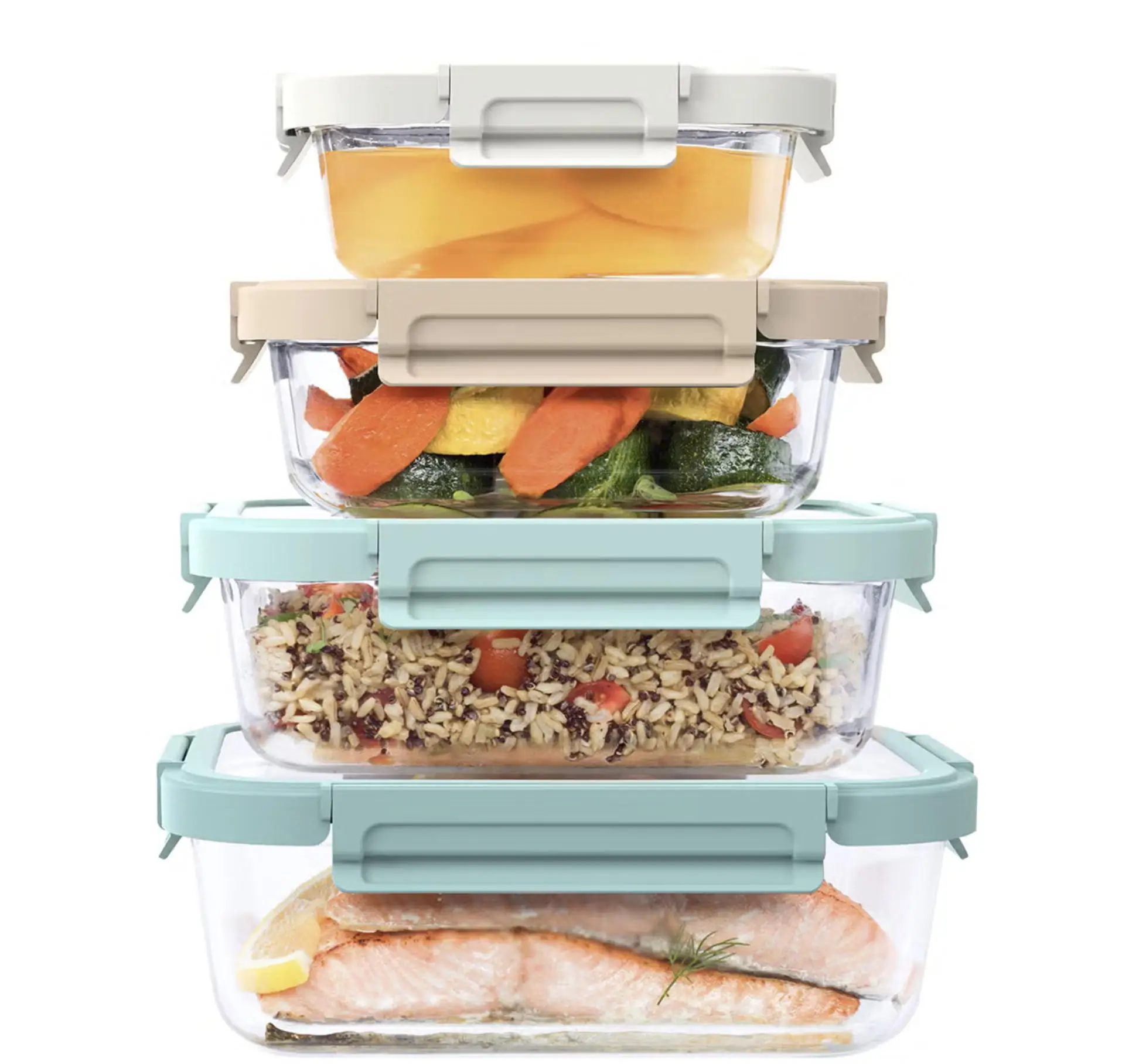 Bentgo 8-Piece Glass Food Storage Set
Bentgo 8-Piece Glass Food Storage Set