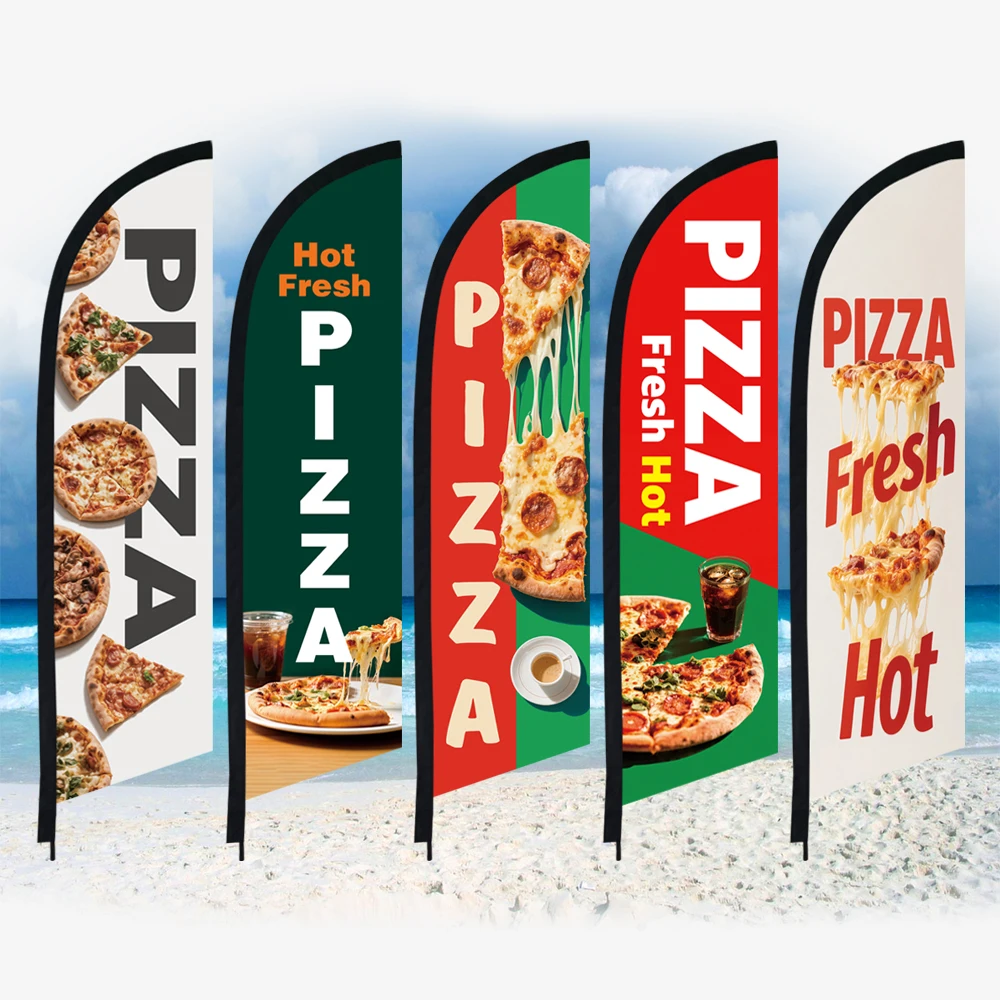 PIZZA Hot Fresh Poster Feather Flag Only Swooper Without Pole Beach Flag Custom Outdoor Advertising Decoration
PIZZA Hot Fresh Poster Feather Flag Only Swooper Without Pole Beach Flag Custom Outdoor Advertising Decoration