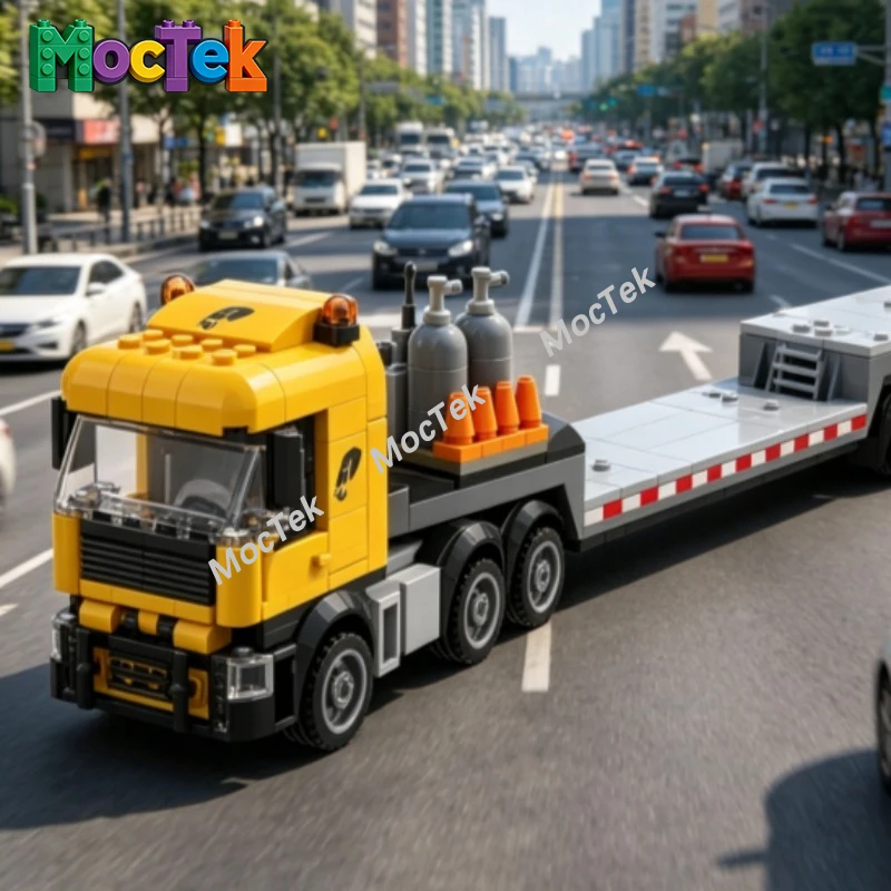 Heavy Duty Crane Support Flatbed Truck Building Blocks Engineering Vehicle Desktop Collectible Display Model
Heavy Duty Crane Support Flatbed Truck Building Blocks Engineering Vehicle Desktop Collectible Display Model