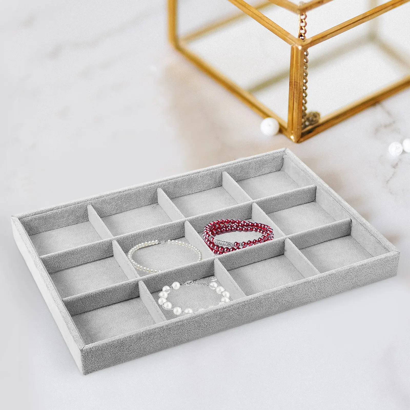 Minimalist Jewelry Organizer Tray for Rings Earrings Necklaces Trinkets Jewelry Shop Bedroom Dressing Table Display Storage
Minimalist Jewelry Organizer Tray for Rings Earrings Necklaces Trinkets Jewelry Shop Bedroom Dressing Table Display Storage