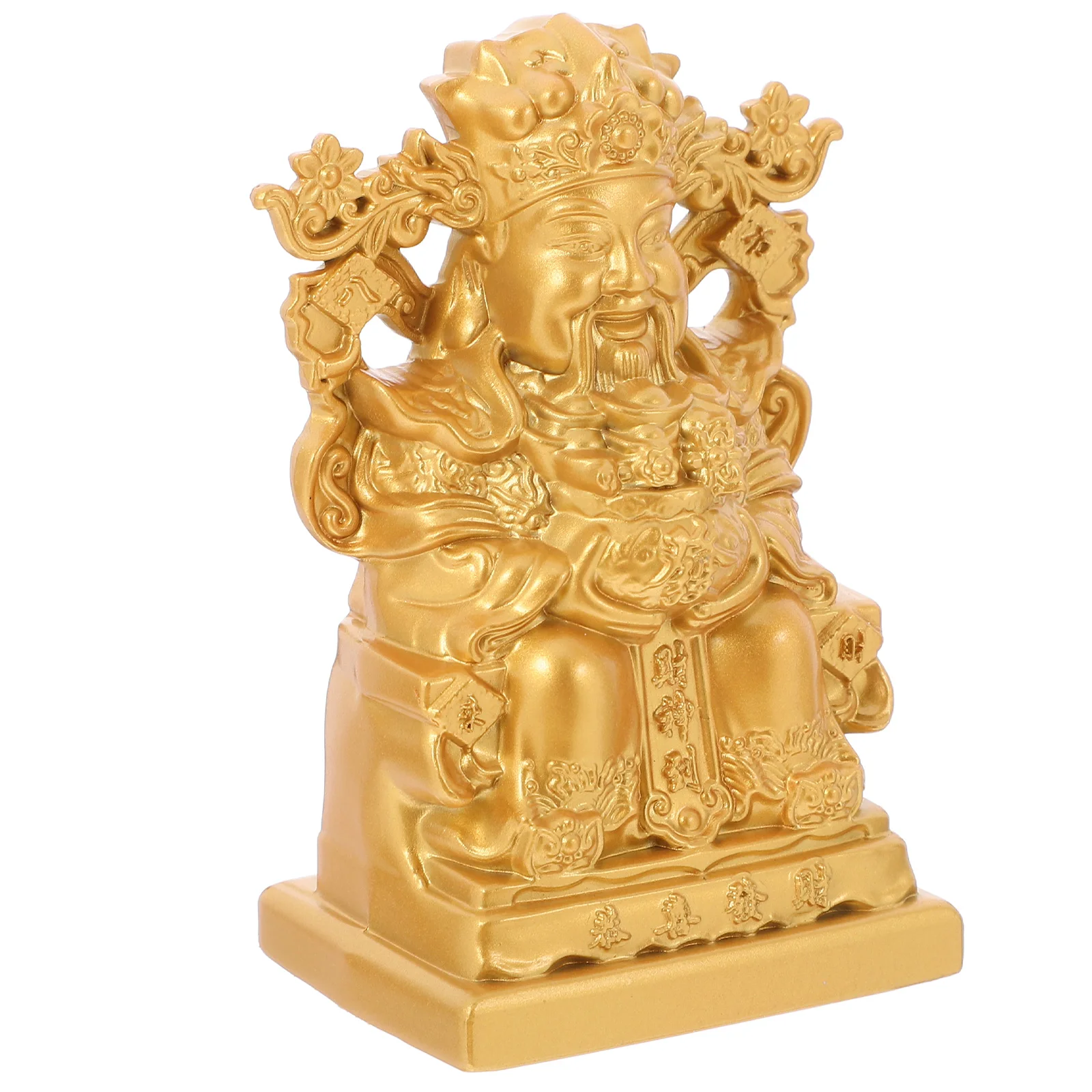 God of Wealth Ornament Chinese Fortune Decor Bronze Statue Feng Shui Household Bronzedha Figurine Golden
God of Wealth Ornament Chinese Fortune Decor Bronze Statue Feng Shui Household Bronzedha Figurine Golden